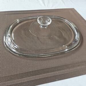 Pyrex Corningware Glass Replacement Lid with Knob Handle # DC-1.5-C